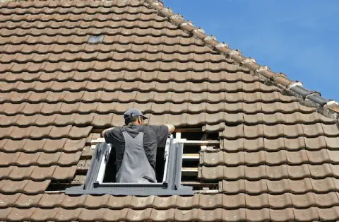 Pose de velux - La Tourette